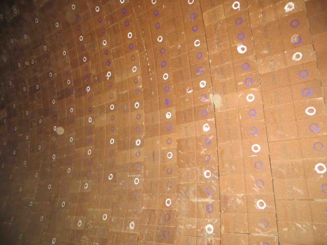 Mag Hercynite Brick Installaion